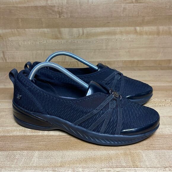 BZees Women's Niche Slip-On Comfort Shoes Black Size 7M - Picture 1 of 8